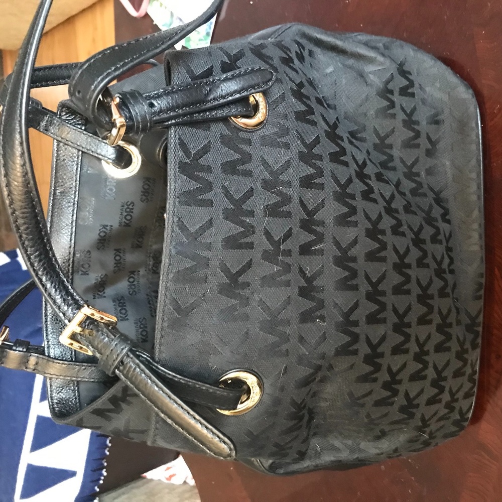 Michael Kors Purse New Black Large Shoulder
